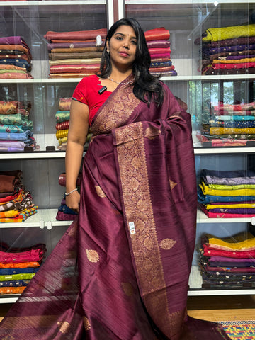 silk mark certified raw silk saree
