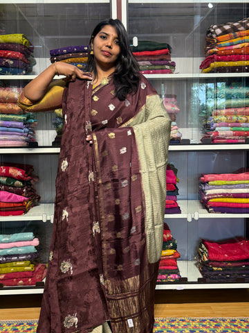 MYSORE SILK STRIPES PATTERN: PISTA GREEN